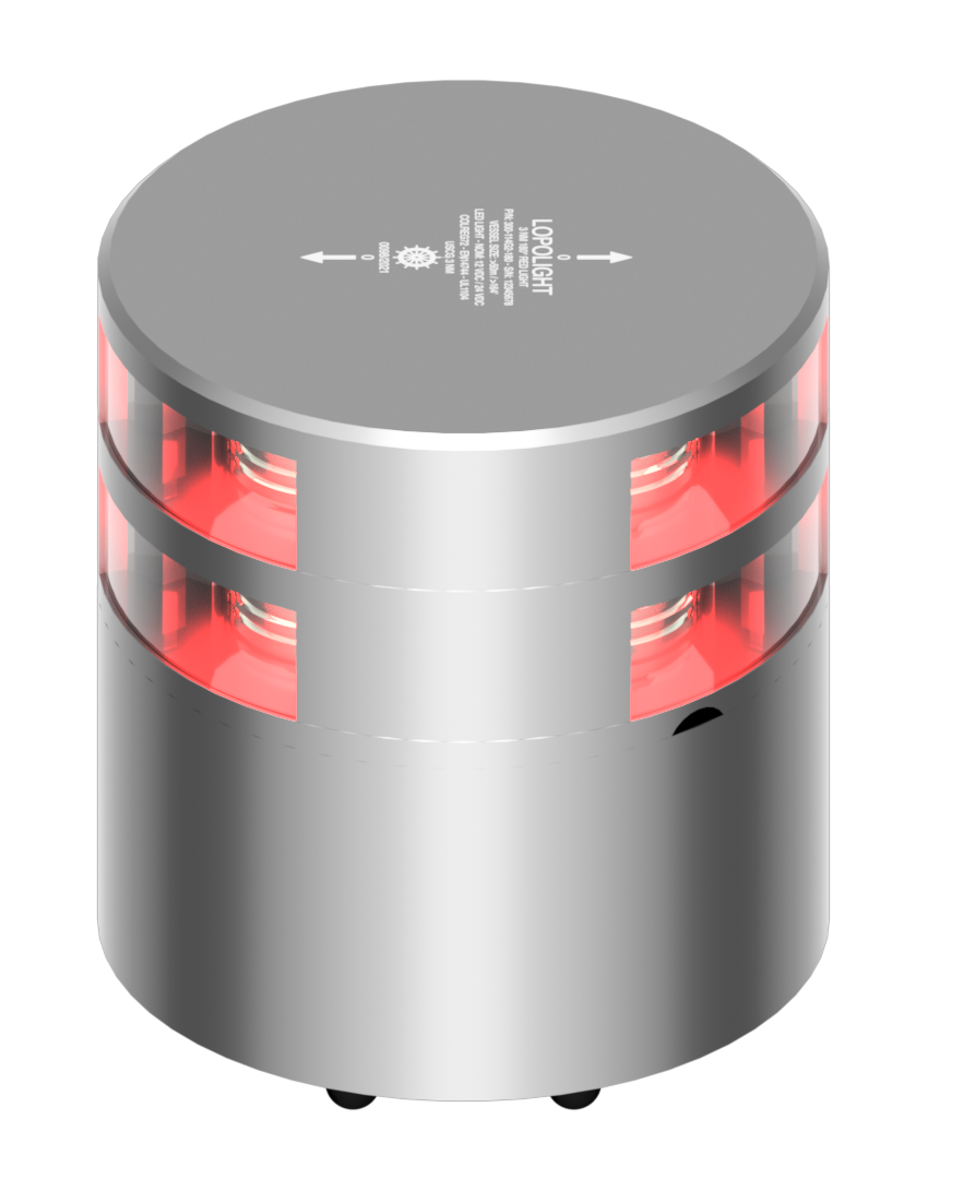 3nm 180° Red, Double, silver anodized 3nm 180° Red, Double, silver anodized